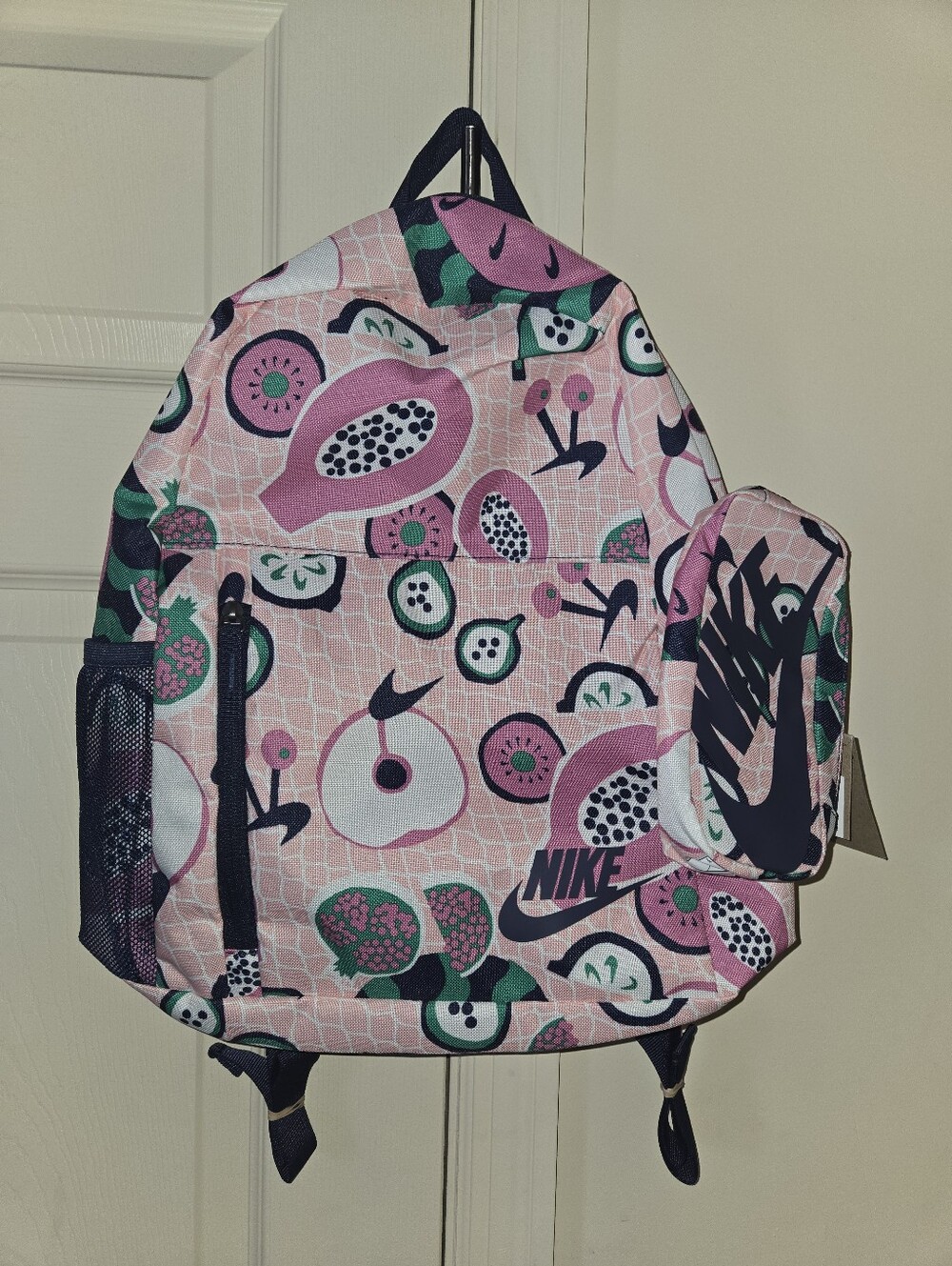 Nike Fruit Print Backpack & Pencil Case Set w/ Supplies - Picture 6 of 12